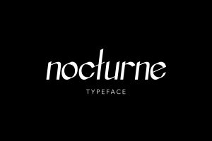nocturne typeface cover
